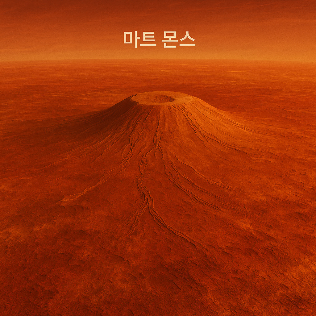 금성의 화산 마트 몬스